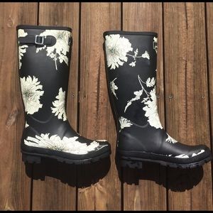 Joules Peony Wellies